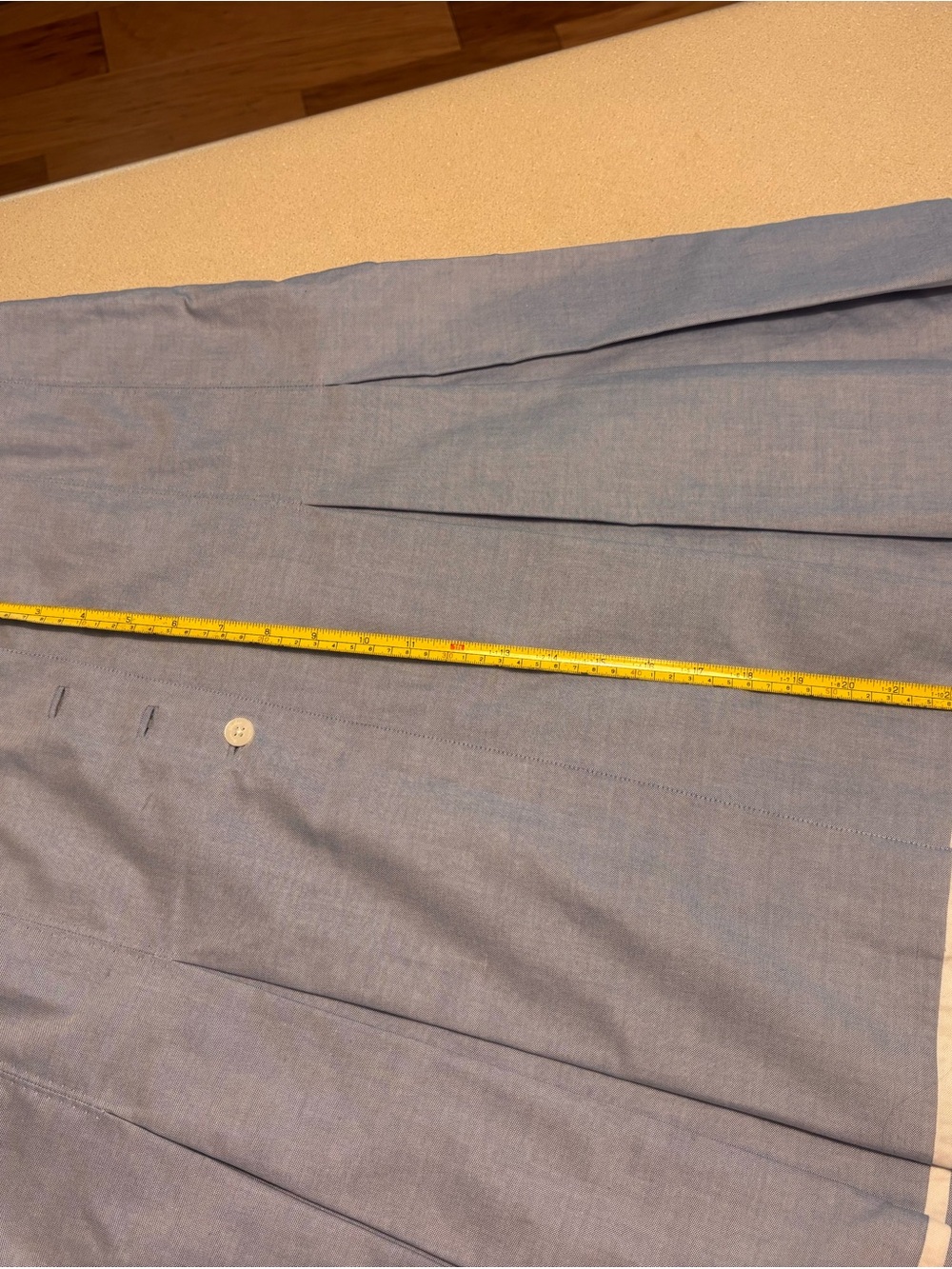 Brooks Brothers Light Blue A-Line Pleated Skirt - Picture 6 of 11